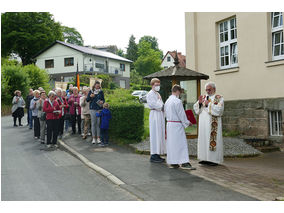 Bittprozession an Christi Himmelfahrt (Foto: Karl-Franz Thiede)